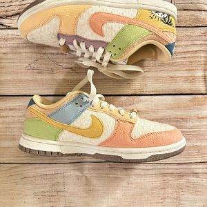 W Nike Dunk Low Sun Club Sanded Gold (Pastel sunclub)
